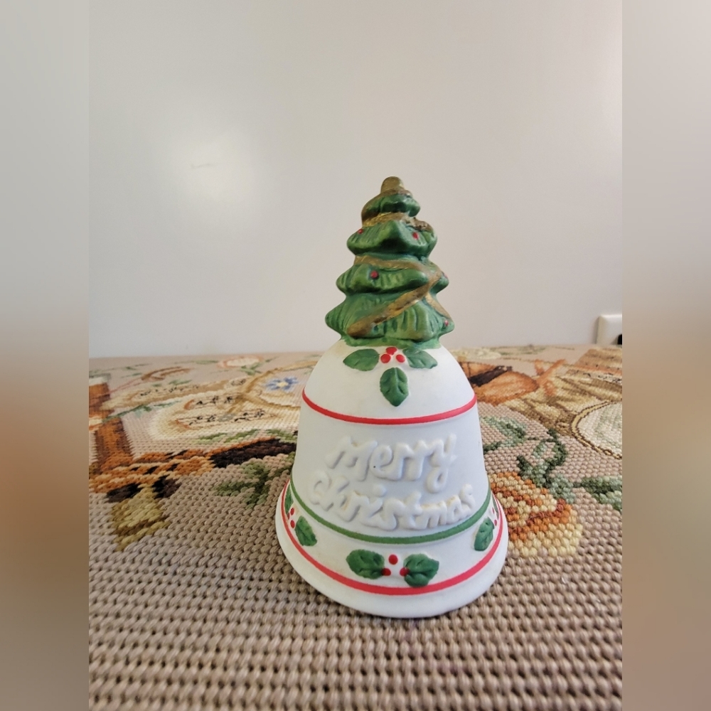 Vintage Merry Christmas Bell